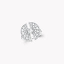 Night Moon Diamond Ring White Gold | RGR853
