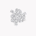 Triple Classic Butterfly Diamond Ring White Gold | RGR862