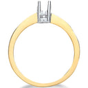 18ct Yellow Gold Ring Mount 0.20-0.25ct