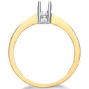 9ct Yellow Gold Ring Mount 0.10-0.15ct