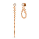 Art Deco Earrings with Diamonds