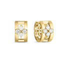 Love in Verona Earrings in 18kt Yellow Gold with Diamonds