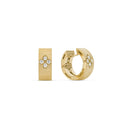 Love in Verona Earrings in 18kt Gold with Diamonds