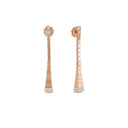 Sauvage Privé Earrings in 18kt White Gold with Diamonds