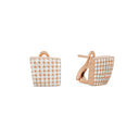 Sauvage Privé Earrings in 18kt Gold with Diamonds