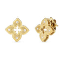 Venetian Princess Earrings in 18kt Gold with Diamonds