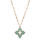 Venetian Princess Pendant with Diamonds and Titanium