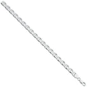 Silver 8mm Anchor Gents 8" Bracelet