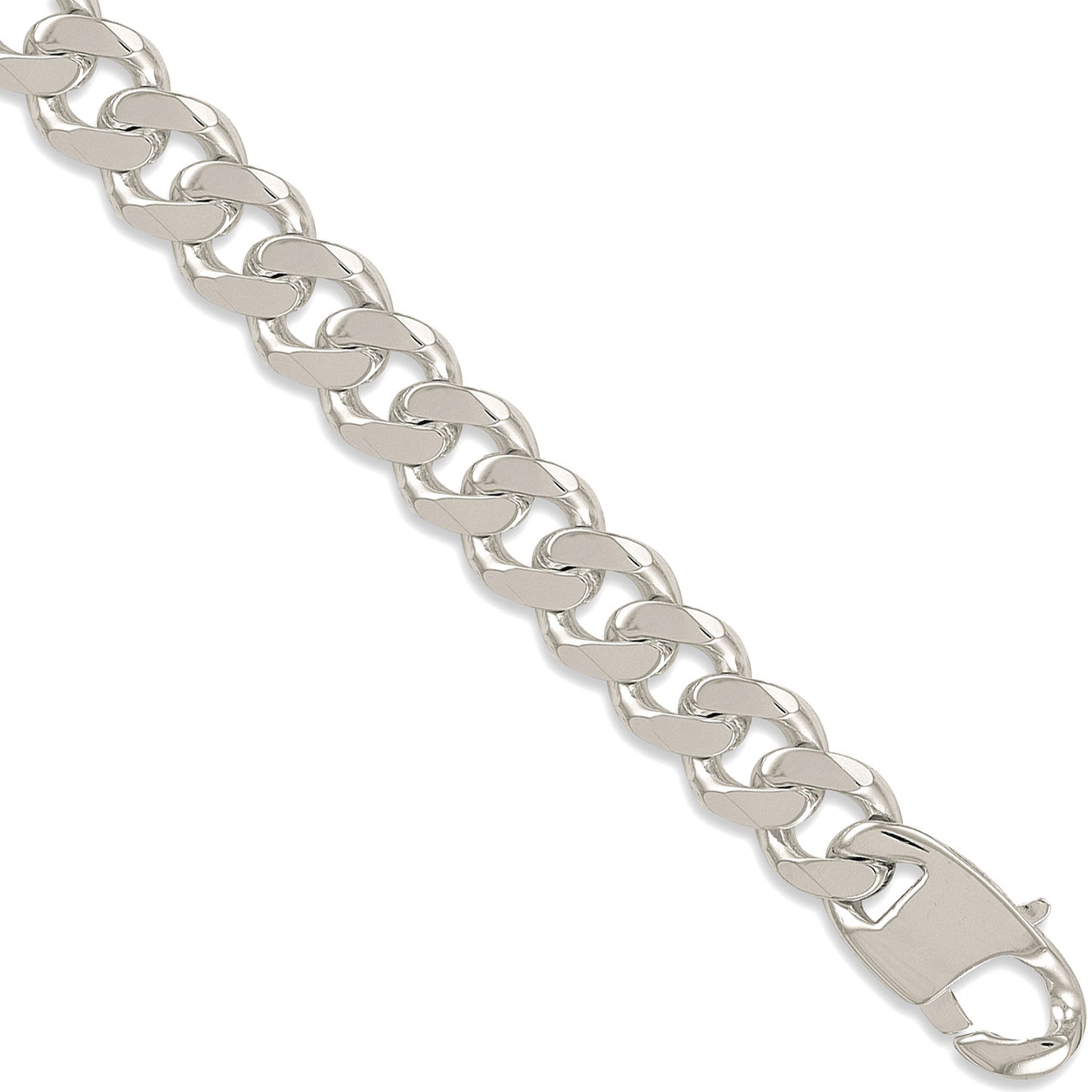 Silver 20mm Curb Chain - Silver