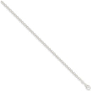 Silver 3.2mm Diamond Cut Belcher Chain