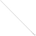 Silver 1.1mm Box Chain