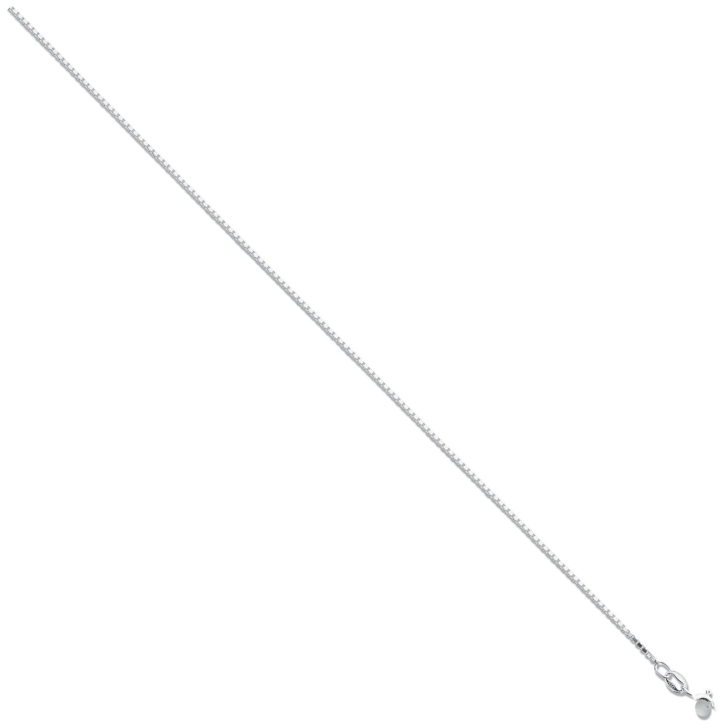 Silver 1.1mm Box Chain - Silver