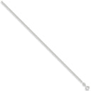 Silver 2.4mm Traditional Classic Curb Chain