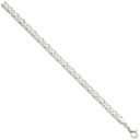 Silver 7mm Byzantine Chain