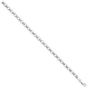 Silver 6mm Round Belcher Chain