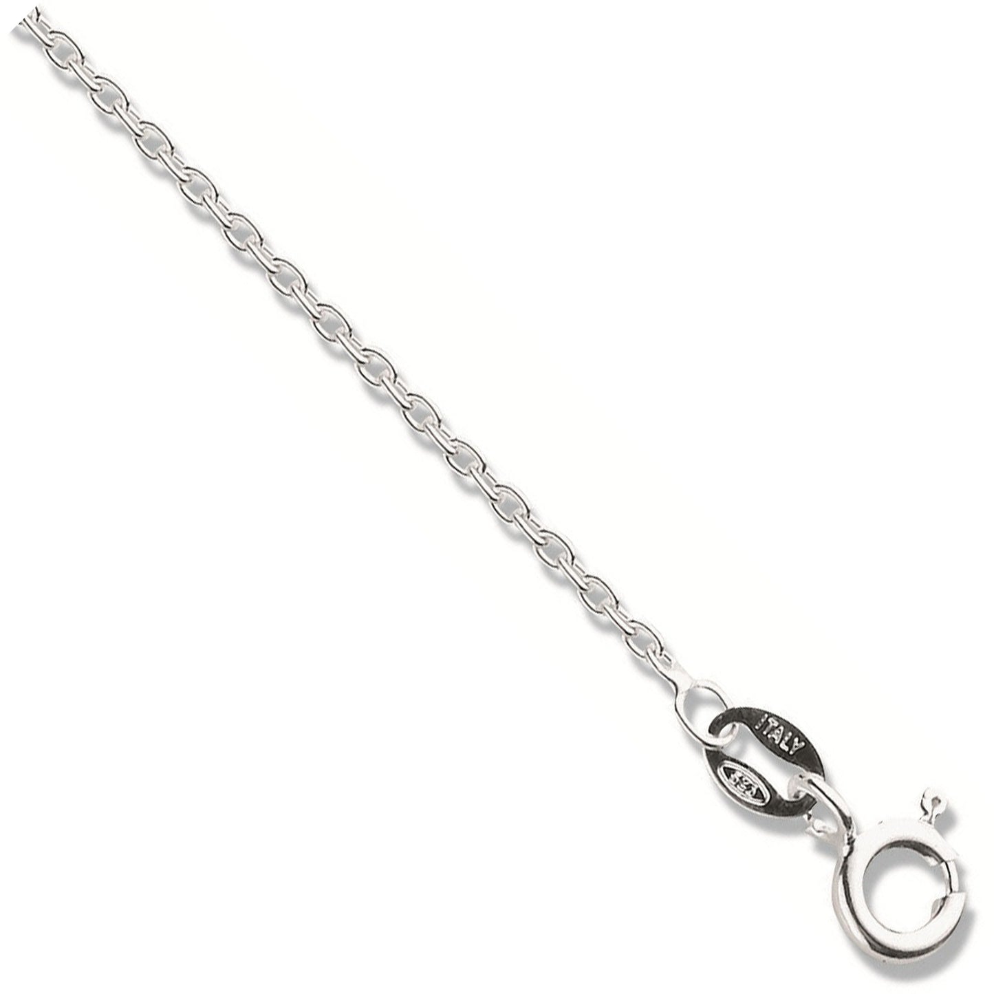 Silver 1.6mm Rolo Chain - Silver