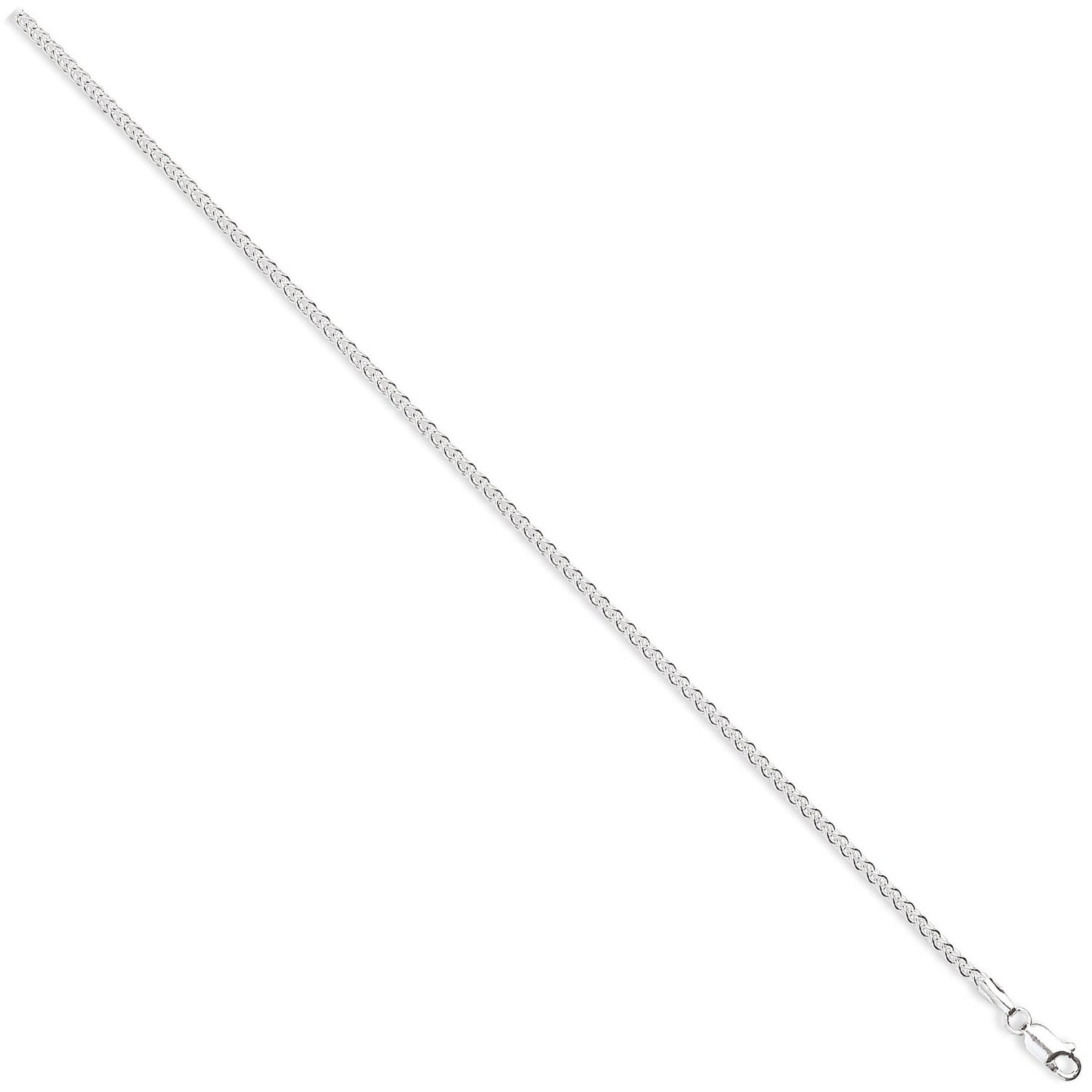 Silver 2.5mm Spiga Chain - Silver