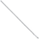 Silver 4.2mm Hollow Spiga Chain