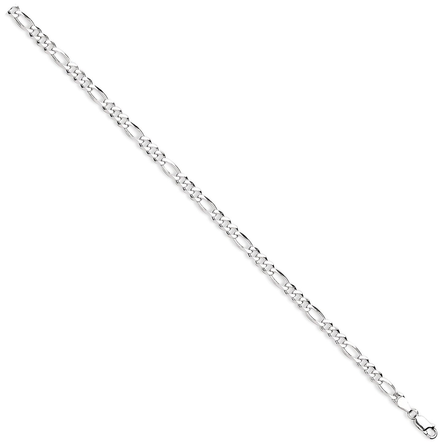 Silver 5mm Figaro Chains/Bracelets - Silver