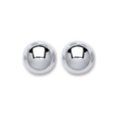 Silver Ball Stud 10mm Earrings