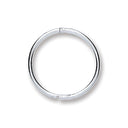 Silver 12mm Plain Hinged Sleepers