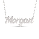 925 Silver Personalised Nameplate