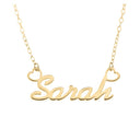 925 Silver Personalised Nameplate