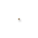 Yellow Gold Claw Set Diamond Nose 2mm Stud