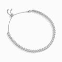 Tip-Top Full Diamond Collar Necklace White Gold Diamond