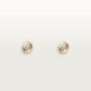 Belle Vante d'Amour Stud Earrings 2 Brilliant-cut Diamonds Small Model