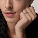 Belle Vante Clash Small Model Ring Yellow Gold 6.4mm