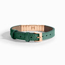 18 Karat Gold Pavé Diamond Leather Strap Bracelet