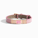 18 Karat Gold Pavé Diamond Leather Strap Bracelet