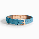 18 Karat Gold Pavé Diamond Leather Strap Bracelet