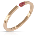Accendimi Bracelet in 18k Rose Gold with Rubies