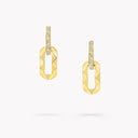 Laurence Graff Signature Large Chain Earrings Yellow Gold