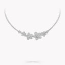 Wild Flower Diamond Necklace in White Gold | RGN758