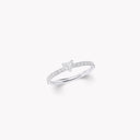 Heart Shape Diamond Ring White Gold