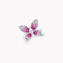 Butterfly Ruby, Pink Sapphire and Diamond Ring White Gold | RGR1232_RGR1232