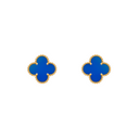 Belle Vante Earrings Agate 18K Yellow Gold