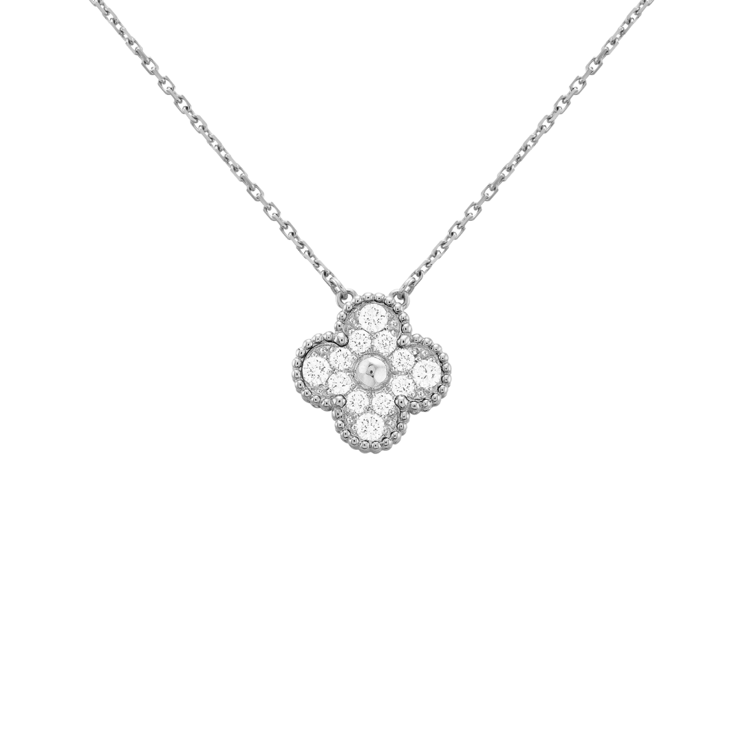 Belle Vante Pendant Full Diamonds 18K White Gold