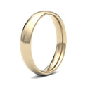 WCT18Y4() | 18ct Yellow Gold Standard Weight Court Profile Finish Wedding Ring