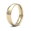 WCT9Y5() | 9ct Yellow Gold Standard Weight Court Profile Finish Wedding Ring