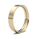WFC18Y4() | 18ct Yellow Gold Standard Weight Flat Court Profile Finish Wedding Ring