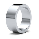 Platinum Standard Weight Flat Profile Mirror Finish Wedding Ring
