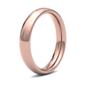 WPCT18R4() | 18ct Rose Gold Premium Weight Court Profile Mirror Finish Wedding Ring