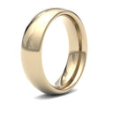 WPCT18Y6() | 18ct Yellow Gold Premium Weight Court Profile Finish Wedding Ring
