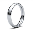 WPCTPL4() | Platinum Premium Weight Court Profile Finish Wedding Ring