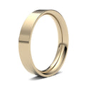 WPFC18Y4() | 18ct Yellow Gold Premium Weight Flat Court Profile Finish Wedding Ring