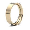 WPFC18Y5() | 18ct Yellow Gold Premium Weight Flat Court Profile Finish Wedding Ring